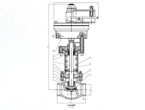 DJQ-50E Клапаны с пневмоприводом