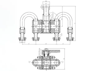 DQS-25W Дивертор (клапан переключающий)