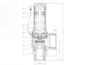 DA22F-40P(25B).98.xxx, (DA22F-40P(25B).97.xxx   Клапаны предохранительные