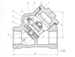 DHX-25.99 Клапан обратный криогенный
