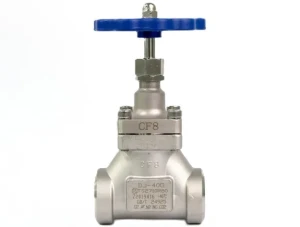 DJ-40NPT Клапан запорный с коротким штоком